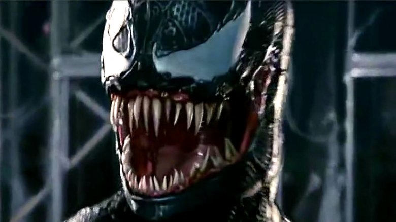 Venom costume reportedly revealed by bottle of iced tea