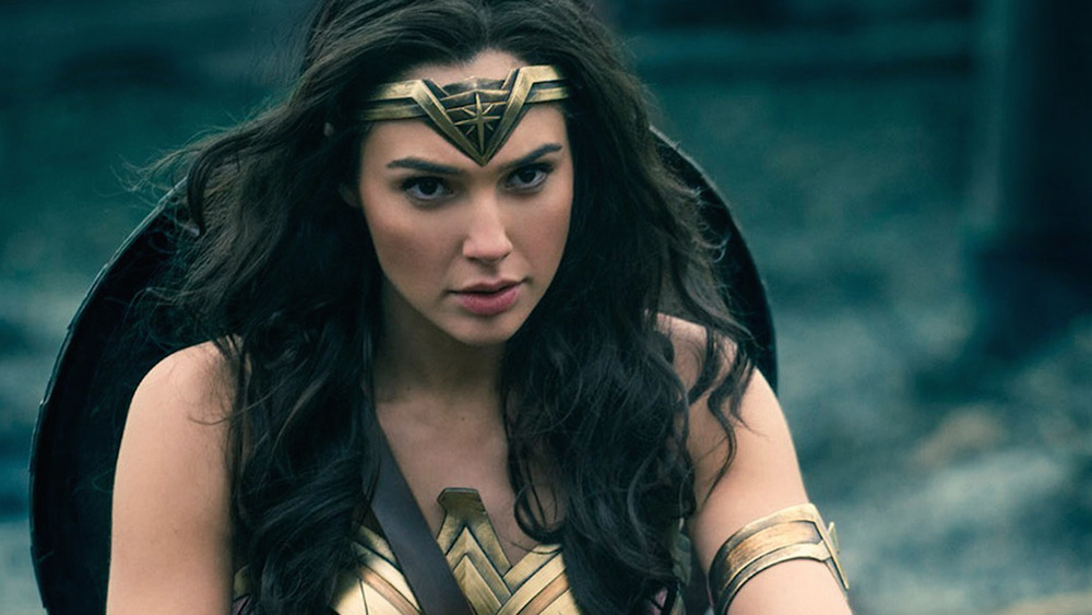 Wonder Woman with shield