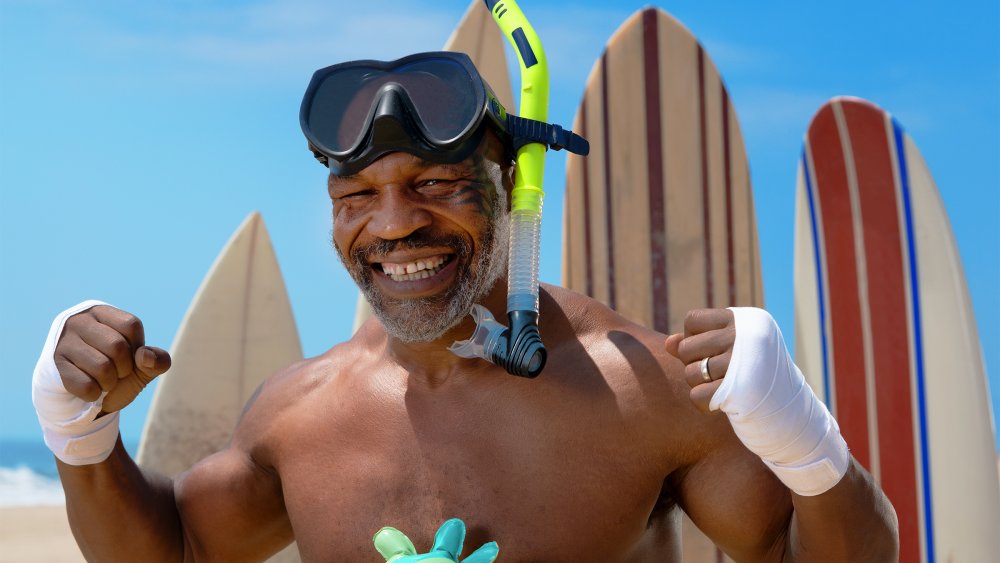 Mike Tyson in Tyson Vs. Jaws: Rumble On The Reef