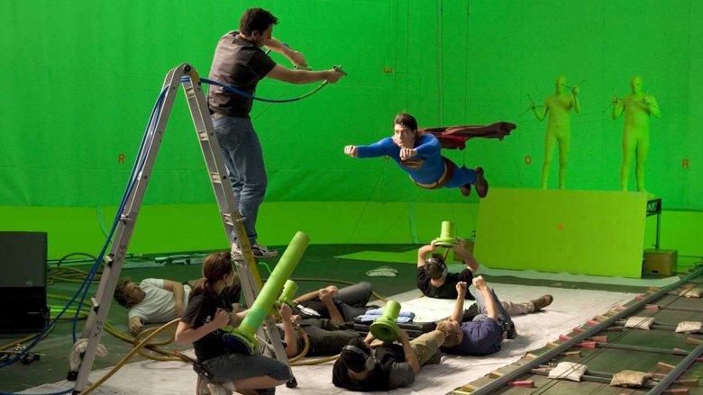 Superman is a famous VFX movie