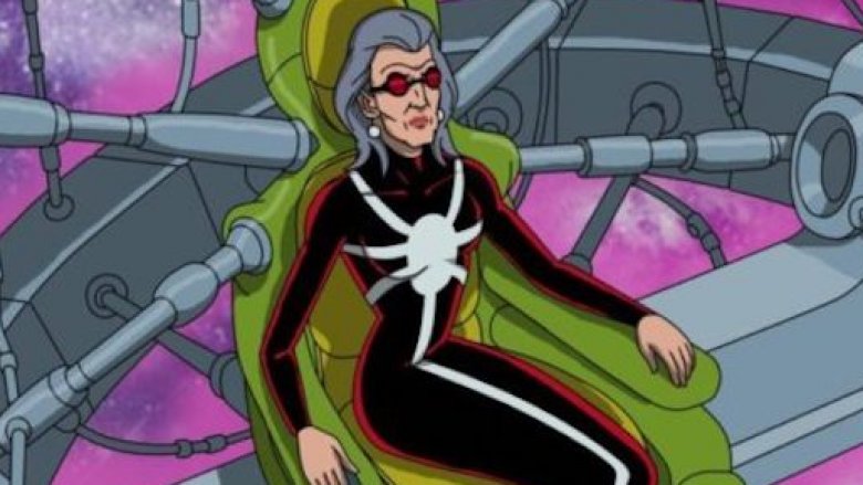 Madame Web from animated Spider-Man series