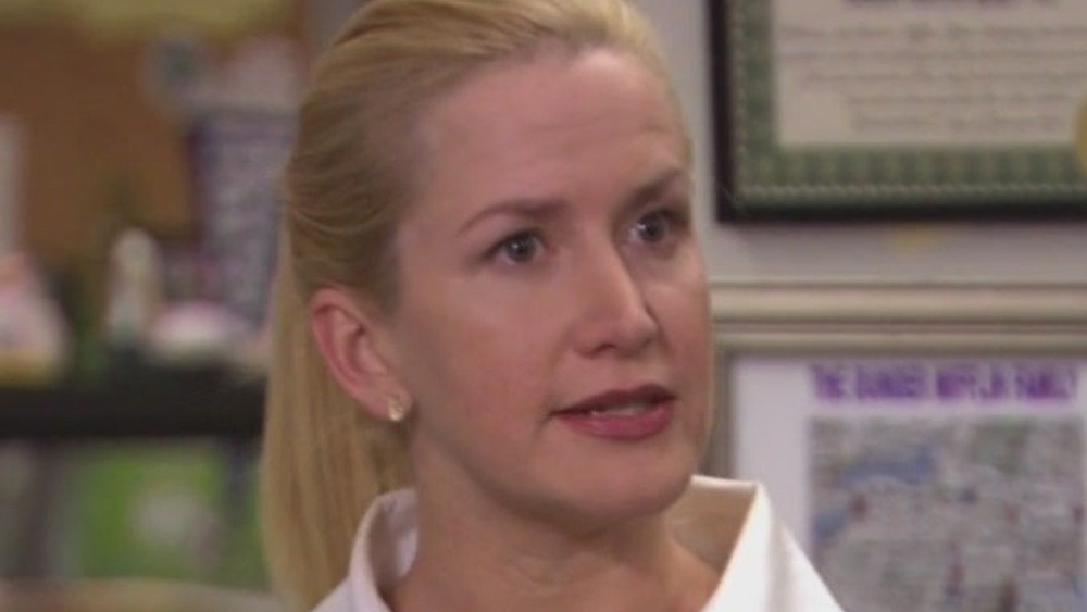 Angela Martin angry