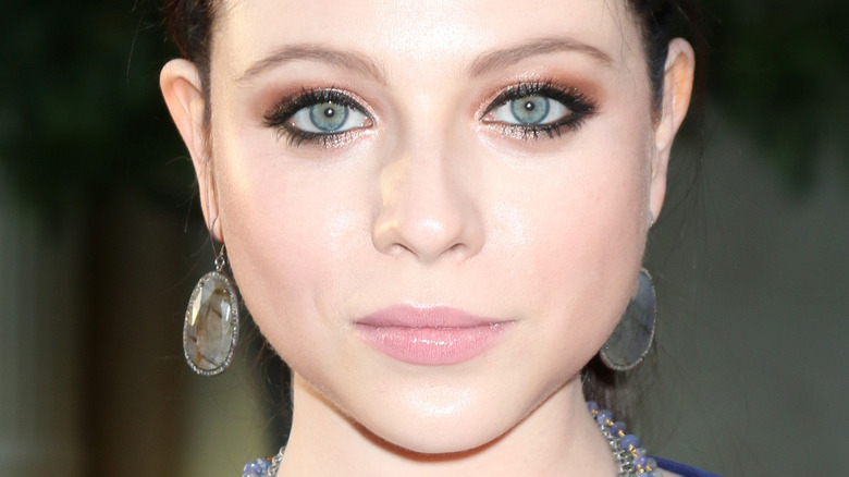 Michelle Trachtenberg smiling