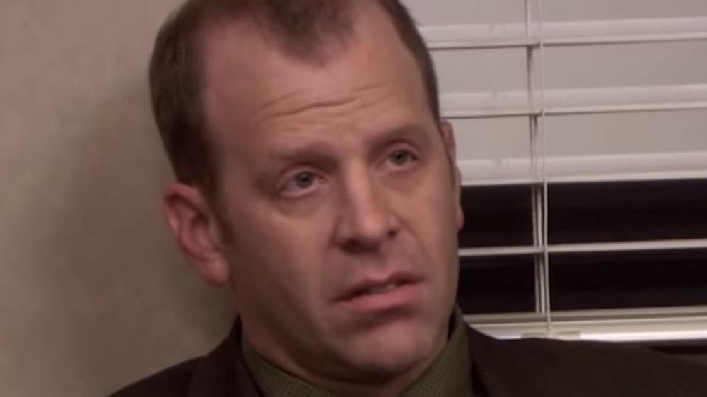 Toby Flenderson staring