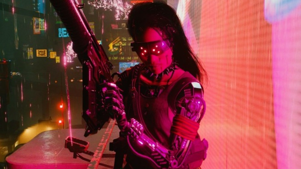 Cyberpunk 2077 character