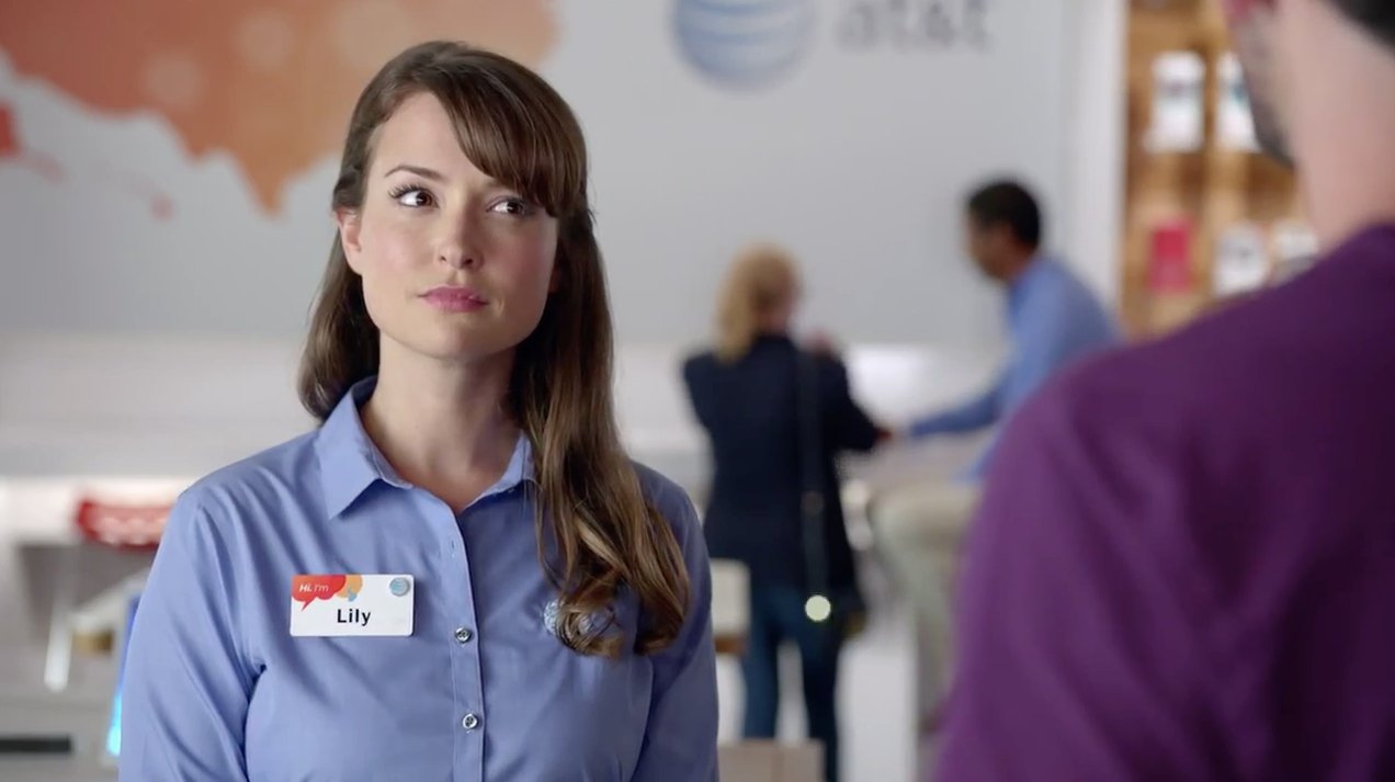 What You Didn't Know About That AT&T Commercial Girl