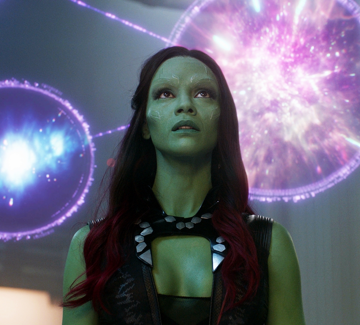 How Zoe Saldana Transformed Into Gamora